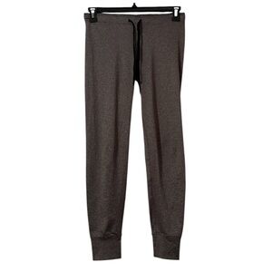 PINK Gray Logo Athletic Joggers